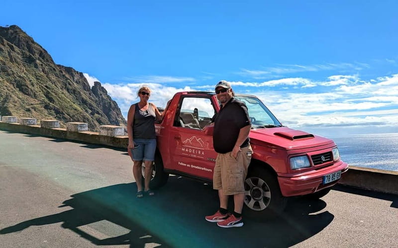 Cabo Girão Skywalk: Half-day Private Jeep - The Experience from Start to Finish  