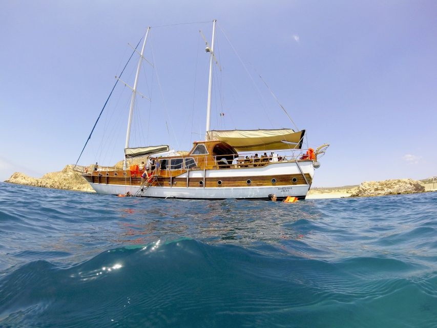 Cabo: Luxury Yacht Snorkel Cruise With Lunch and Open Bar - Inclusions