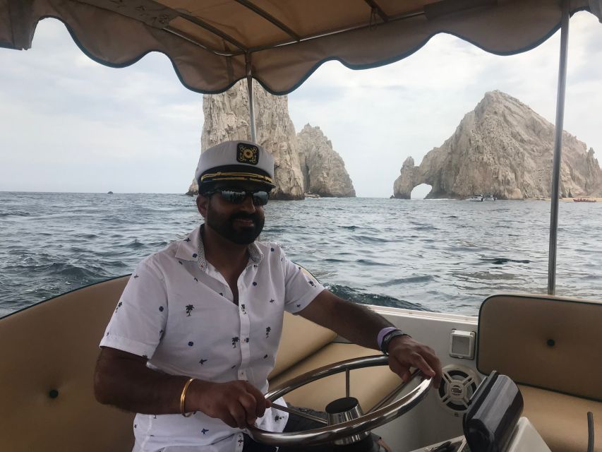 Cabo: Private Sunset Electric Boat Cruise - Key Points