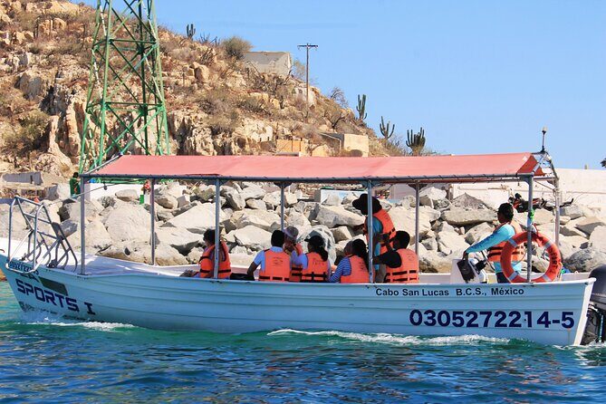 Cabo San Lucas Arc Group Tour in Glass Bottom Boat - The Sum Up