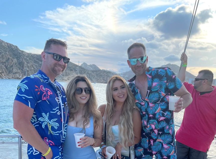 Cabo San Lucas: Catamaran Party Tour With Snacks & Open Bar - Highlights of the Experience