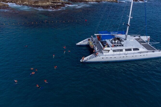 Cabo San Lucas Catamaran: Snorkel, Open Bar & Scenic Cruise - FAQ