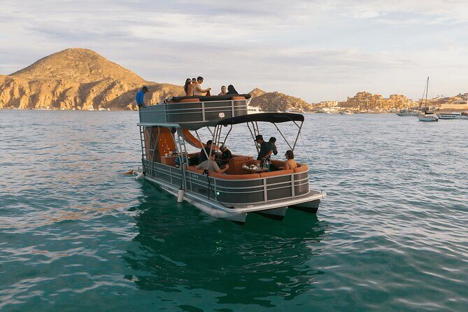 Cabo San Lucas Private 2 Deck Yacht with Drinks - Anchoring at Pelican Beach