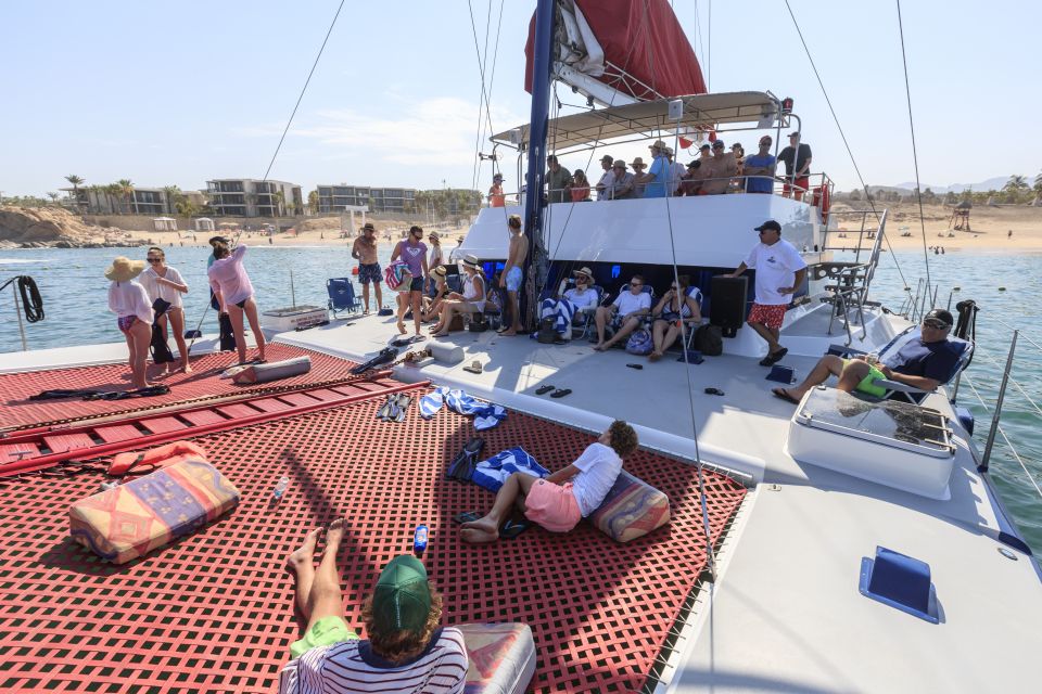Cabo San Lucas: Snorkel, Lunch and Sail Experience - Taco Buffet and Open Bar