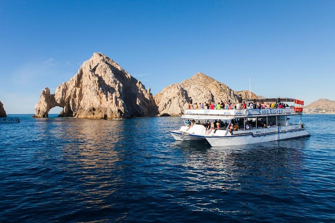 Cabo San Lucas Sunset Dinner Cruise With Open Bar - Frequently Asked Questions