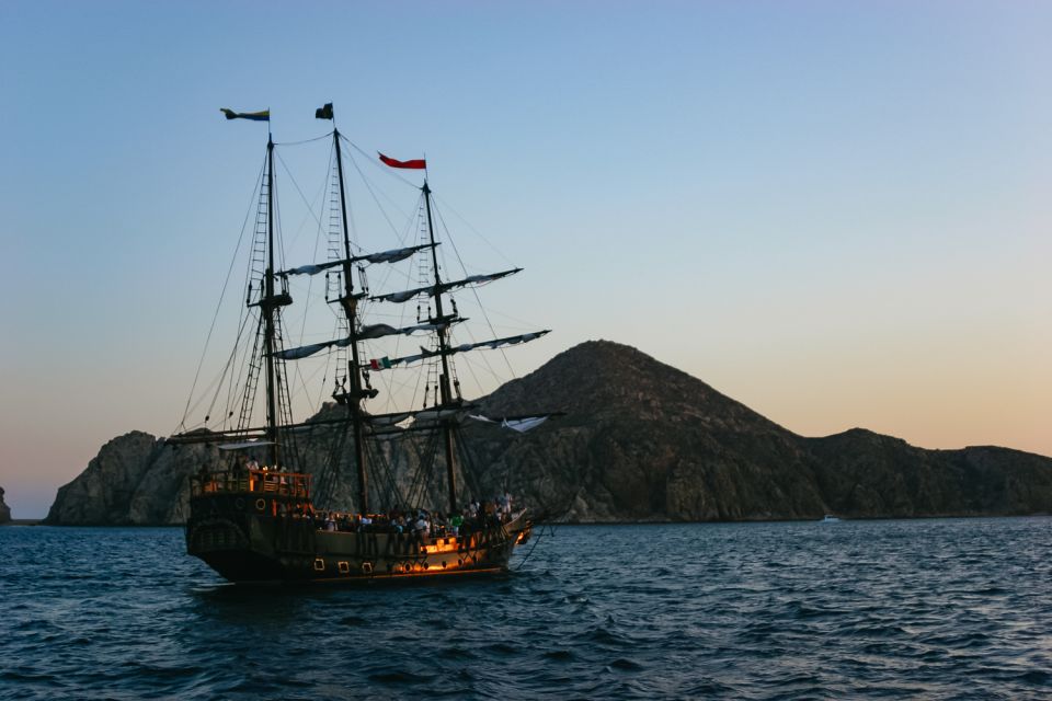 Cabo San Lucas: Sunset Pirate Ship Cruise With Dinner Show - Panoramic Boat Vistas