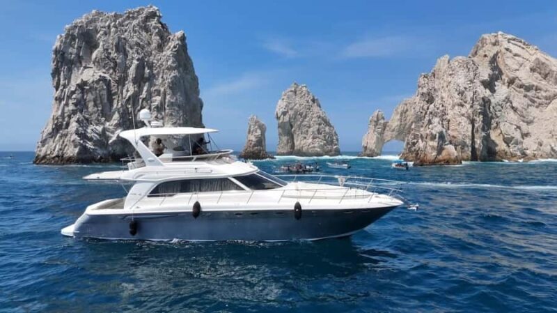 Cabo: Sunset Arch Yacht Tour - Dinner & Drinks up to 20 ppl - Frequently Asked Questions (FAQs)