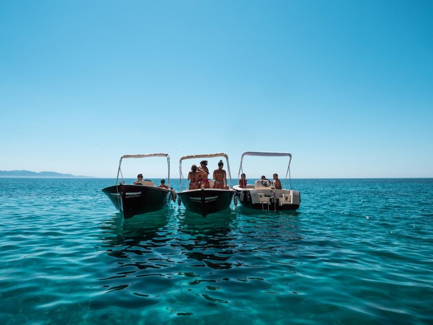 Cagliari: Electric Boat Rental at Marina Piccola - No Boat License Required