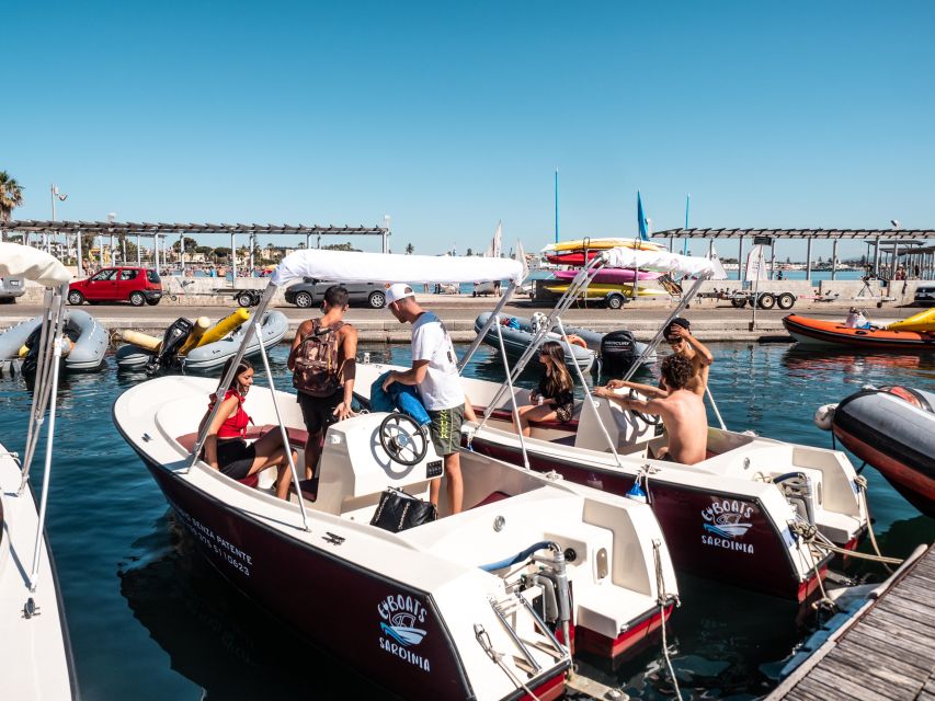 Cagliari: Electric Boat Rental at Marina Piccola - Frequently Asked Questions