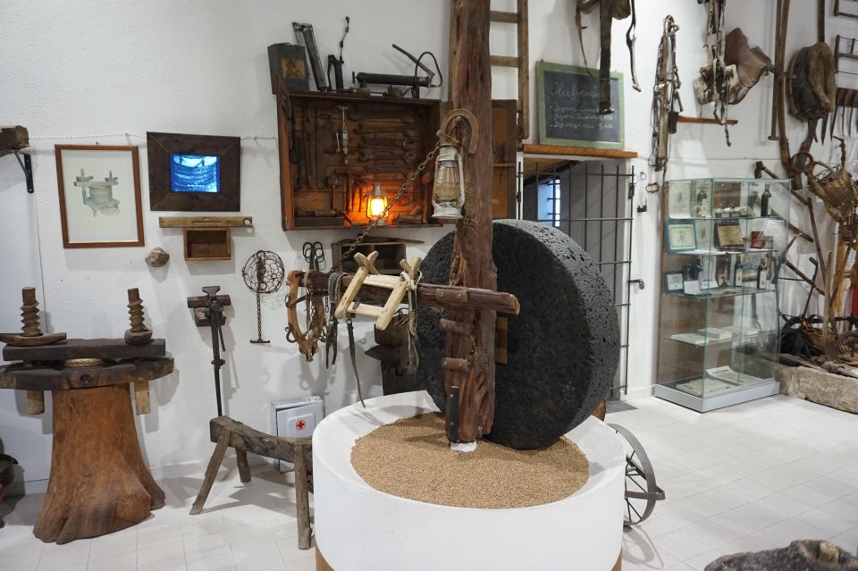 Cagliari: Exclusive Extra Virgin Olive Oil Tour at Museum - Ancient Equipment and Oil Lamp Display