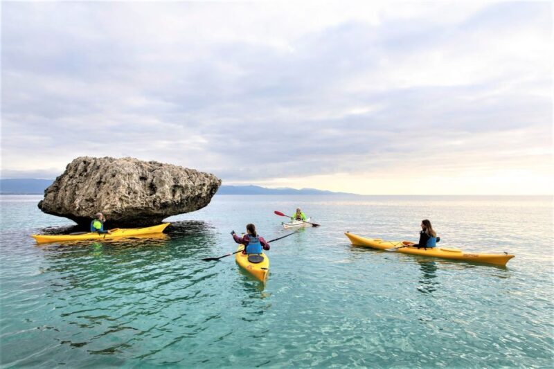 Cagliari: Guided Kayak Excursion in the Gulf of Cagliari - A Closer Look at the Kayak Experience