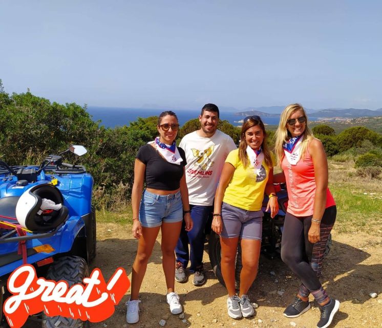 Cagliari: Quad Adventure Experience From Chia - Whats Included in the Experience