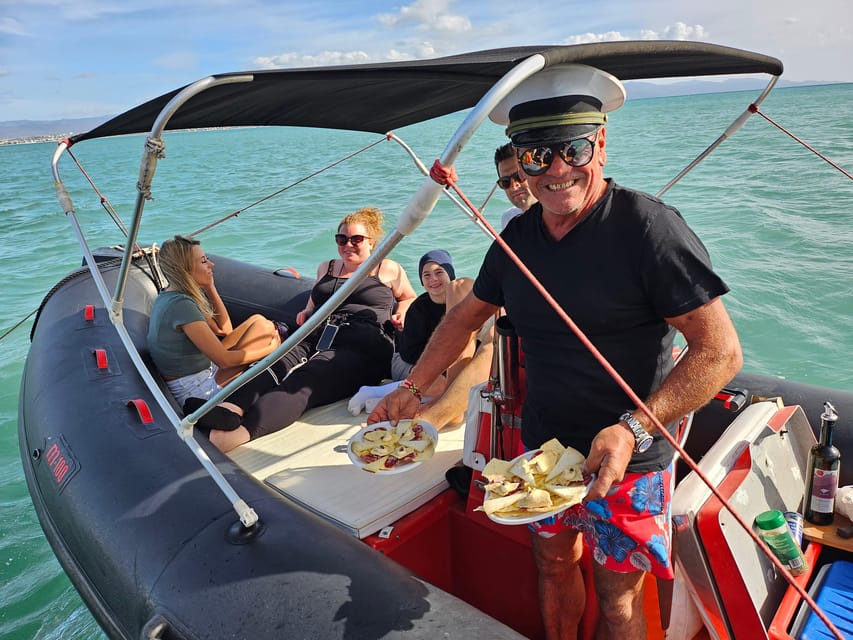 Cagliari: Sella Del Diavolo Boat Magic Tour Drink & Snacks - What to Bring