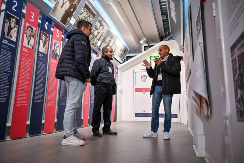 Cagliari Stadium Experience With Sardinian Aperitif - Visit the Press Room and Dressing Rooms