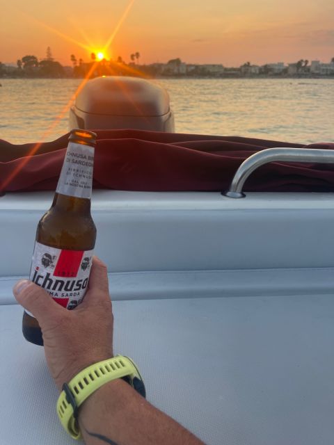 Cagliari: Sunset Snorkeling Tour With Aperitif and Dolphins - Boat Information