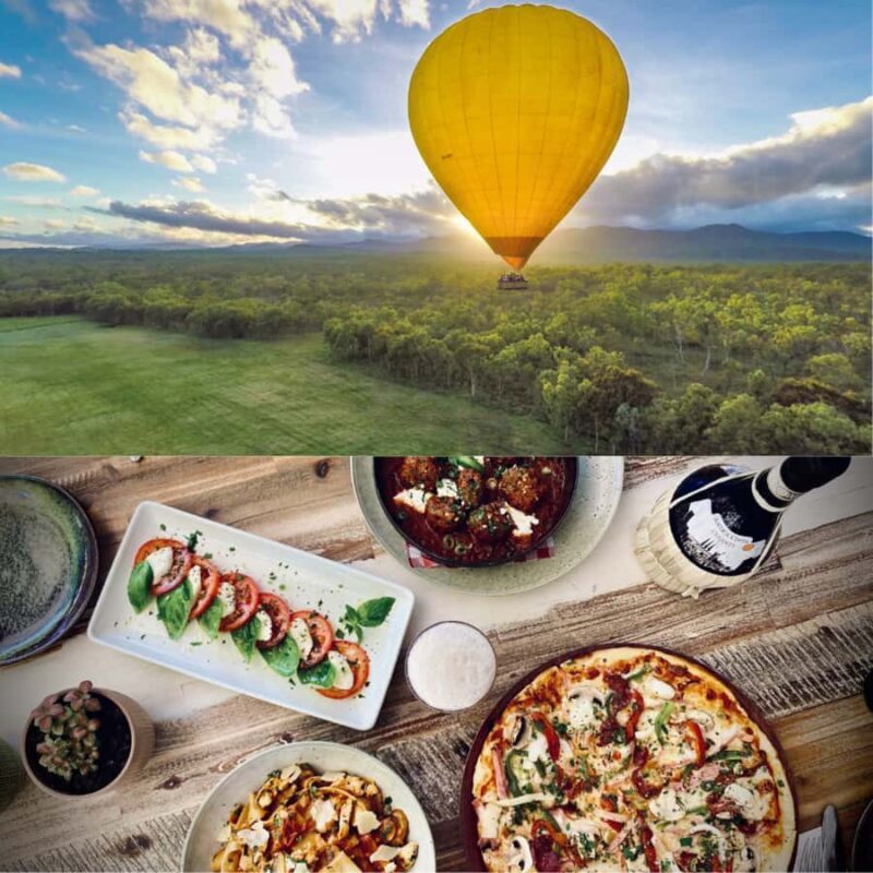 Cairns: Hot Air Balloon Flight with Meal & Drink - Key Points