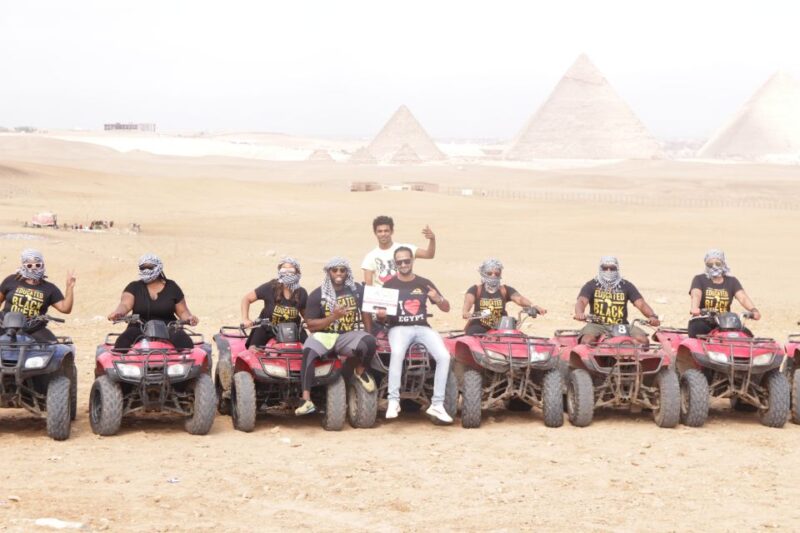 Cairo: Giza Pyramids Tour With Quad Bike Safari & Camel Ride - Highlights of the Tour