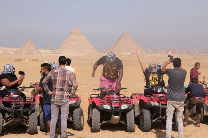 Cairo: Giza Pyramids Tour With Quad Bike Safari & Camel Ride - Frequently Asked Questions