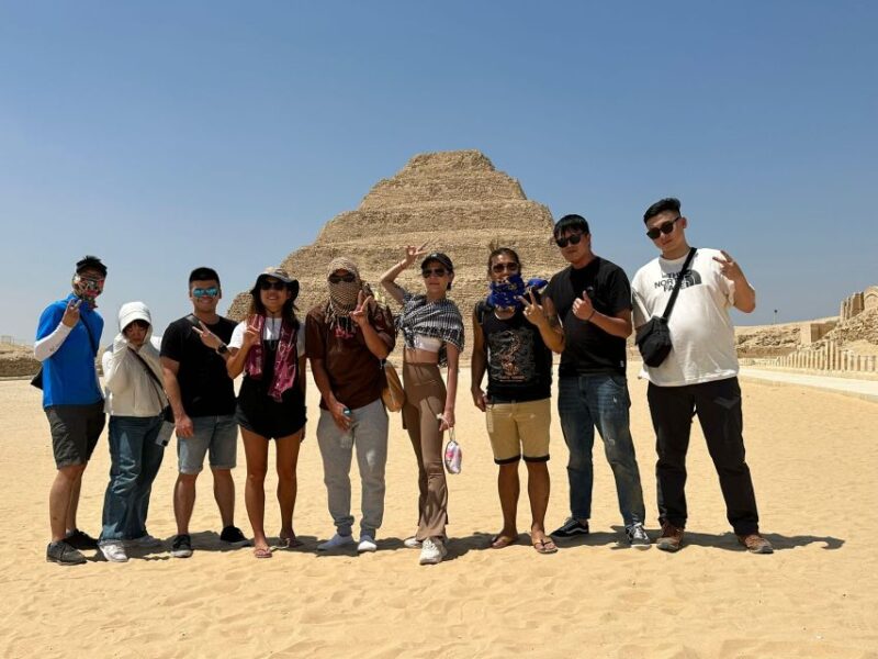 Cairo: Private Day Tour to Pyramids, Saqqara, and Dahshur - Frequently Asked Questions