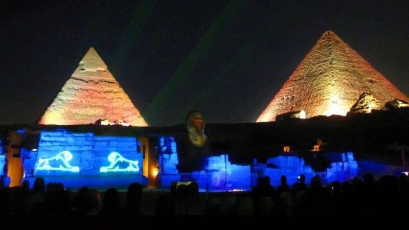 Cairo: Pyramids of Giza Sound & Light Show With City Tour - Itinerary Highlights