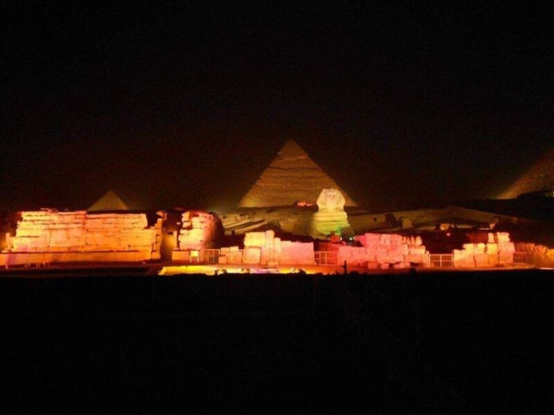 Cairo: Sound & Light Show at the Pyramids With Transfers - Itinerary and Transfers