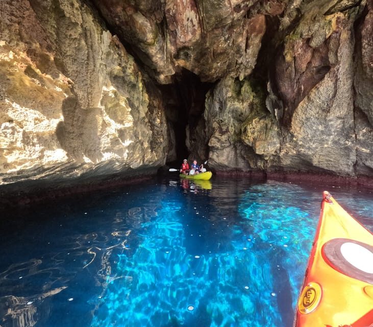 Cala en Porter: Menorca Caves Kayaking Tour & GoPro Photos - What to Expect on Your Menorca Cave Kayaking Adventure
