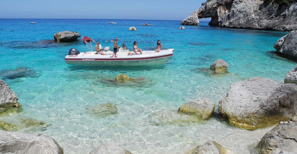 Cala Gonone: Gulf of Orosei Dinghy Cruise With Swim Stops - Detailed Itinerary