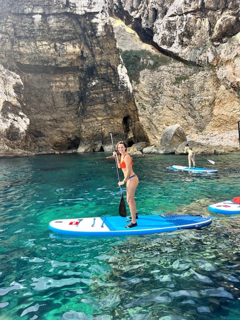 Cala Tango: Marine Reserve Cave & Snorkel Paddle Board Tour - Discovering the Illot De La Mona