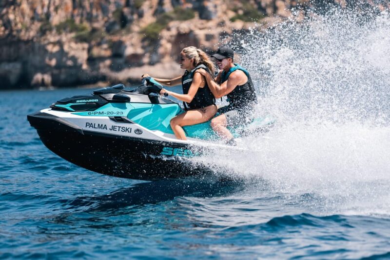 Calanova: Double Jet Ski Excursion With Guide - Booking Process and Flexibility