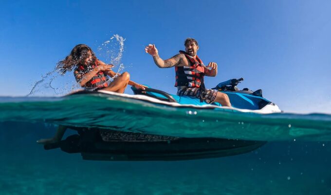 Calanova: Double Jet Ski Excursion With Guide - Photographic Stops and Dolphin Sightings