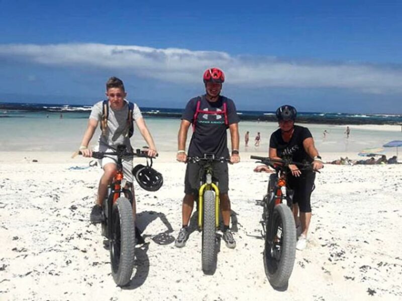 Caleta De Fuste/Corralejo: Guided E-Bike Tour & Crater Hike - Itinerary and Highlights