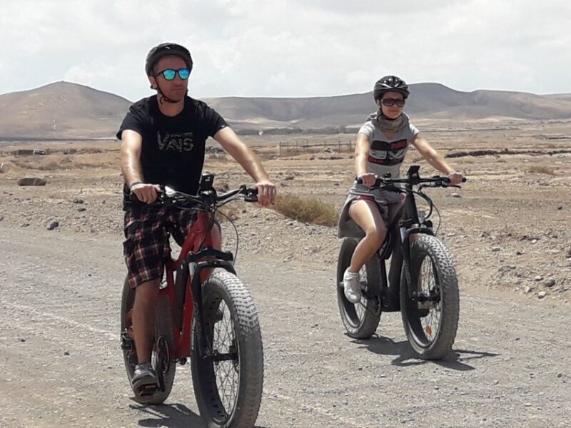 Caleta De Fuste/Corralejo: Guided E-Bike Tour & Crater Hike - Transportation and Pickup