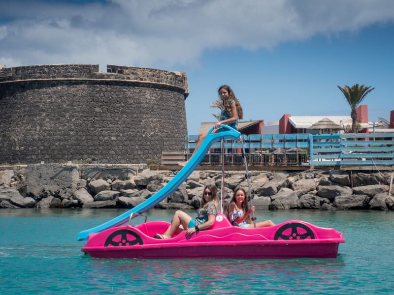 Caleta De Fuste: Pedalo With Slide Rental - Meeting Point and Accessibility