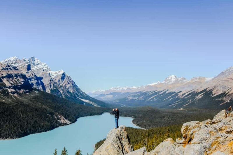 Calgary/Banff : Columbia Icefield, Skywalk, Crowfoot & lakes - The Glass Skywalk  
