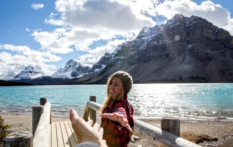 Calgary/Banff : Columbia Icefield, Skywalk, Crowfoot & lakes - End of Day and Return  