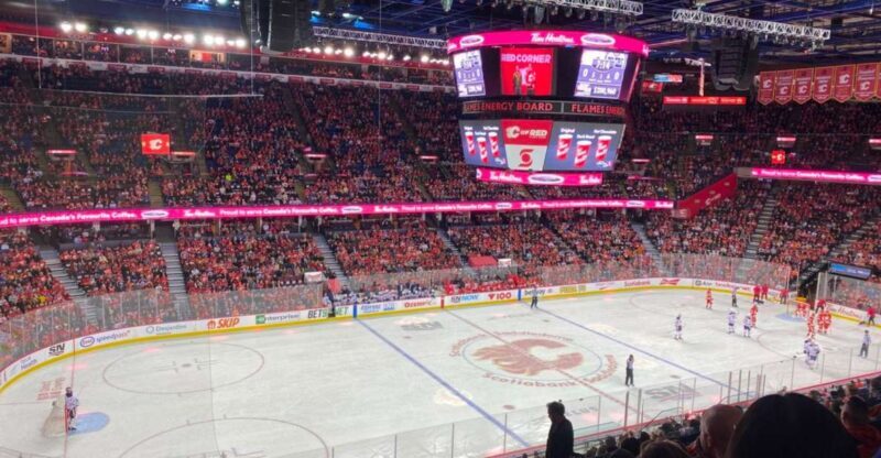 Calgary: Calgary Flames Ice Hockey Game Ticket - Seating and Viewpoints