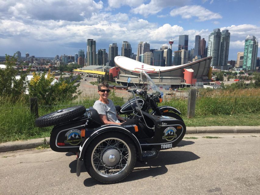 Calgary: City Tour by Vintage-Style Sidecar Motorcycle - Restricted Passenger Requirements