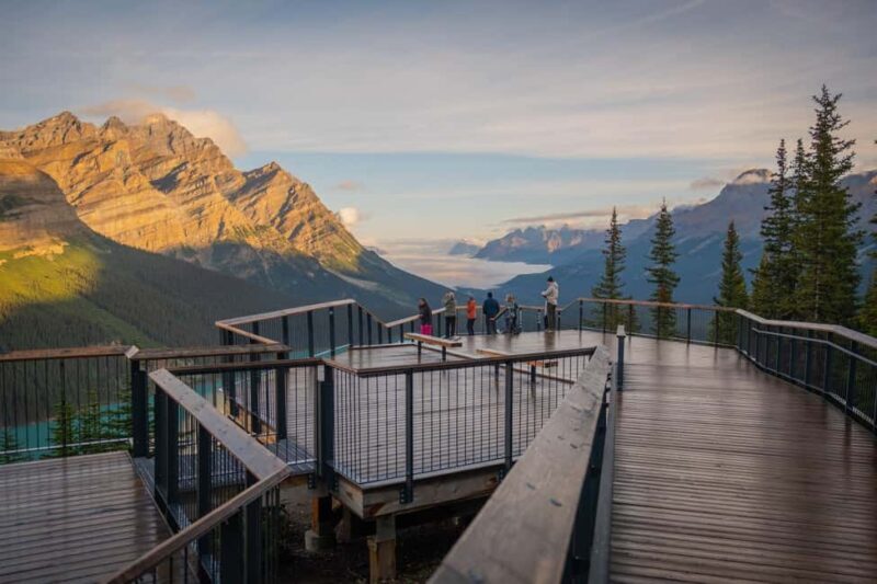 Calgary: Crowfoot, Bow-Peyto Lake, Marble Canyon Day Trip - Key Points