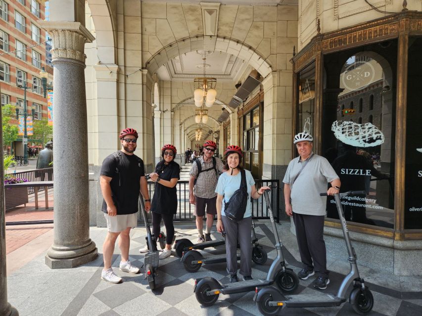Calgary: E-Scooter City Highlights Tour | 2-Hour - Calgarys Top Landmarks