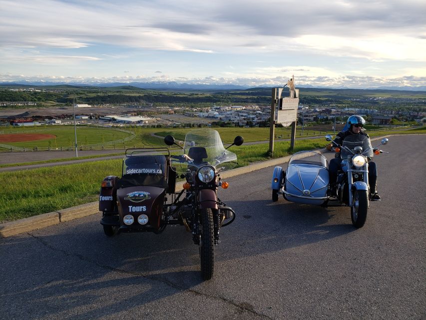 Calgary: Scenic Cochrane and Canmore Sidecar Motorcycle Tour - Vintage-style Sidecar Motorcycle Experience
