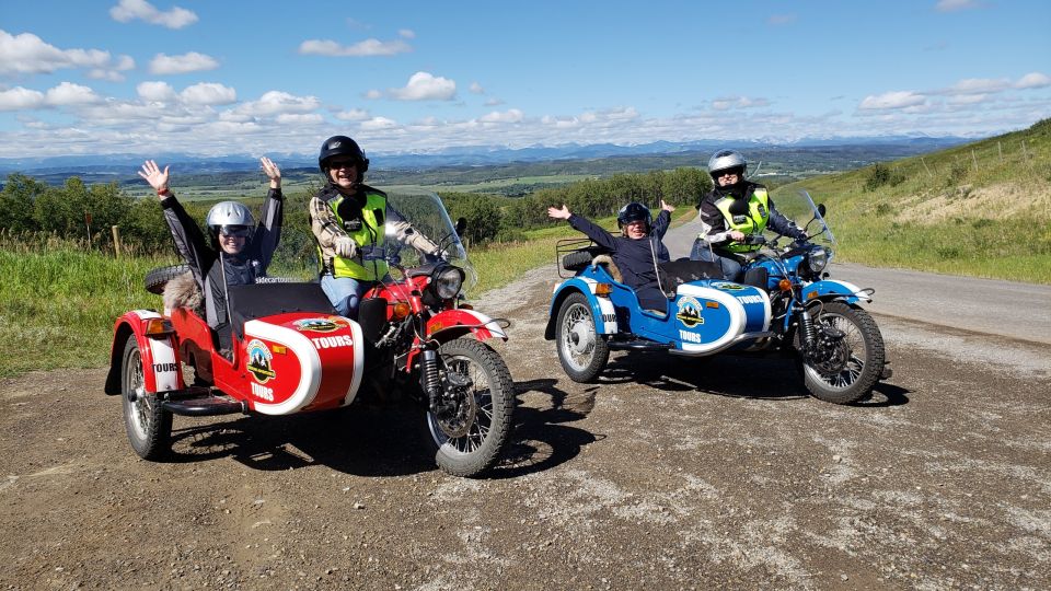 Calgary: Sidecar Motorcycle Tour of Rocky Mountain Foothills - Panoramic Views From the Sidecar
