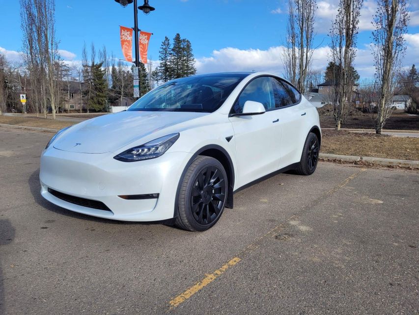 Calgary YYC Airport to Banff (Private Transfer W/ Tesla) - Service Highlights