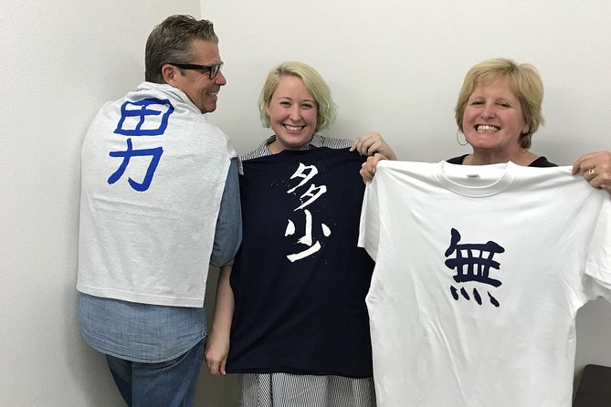 Calligraphy and Make Your Own Kanji T-Shirt in Kyoto - Meeting and Location