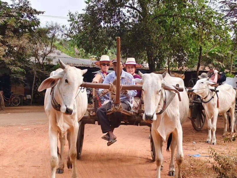 Cambodia Cooking Class, Oxcart Ride with Local Village Tour - The Village and Market Tour