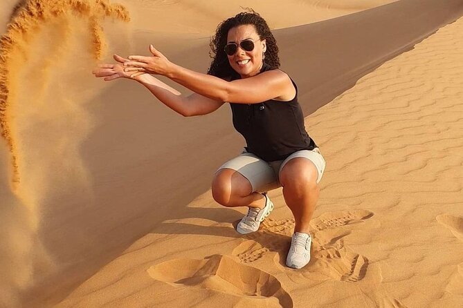 Camel Trekking Tour in Dubai Desert | BBQ Dinner| Sand Boarding| Live Shows... - Sand Boarding Adventure