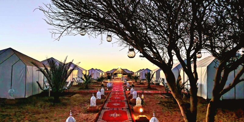 Camp Overnight in Merzougas Erg Chebbi Dunes From Merzouga - Transportation and Pickup Information
