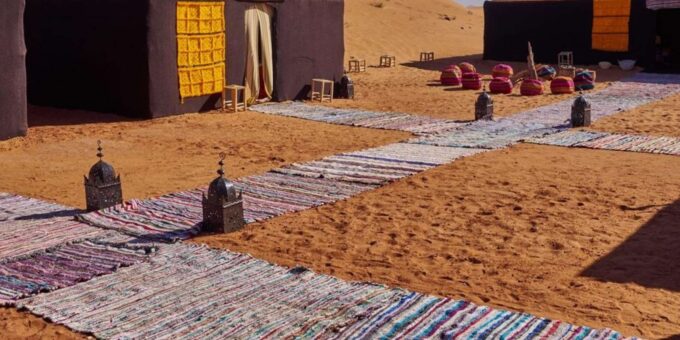 Camp Overnight in Merzougas Erg Chebbi Dunes From Merzouga - Camel Riding Adventure