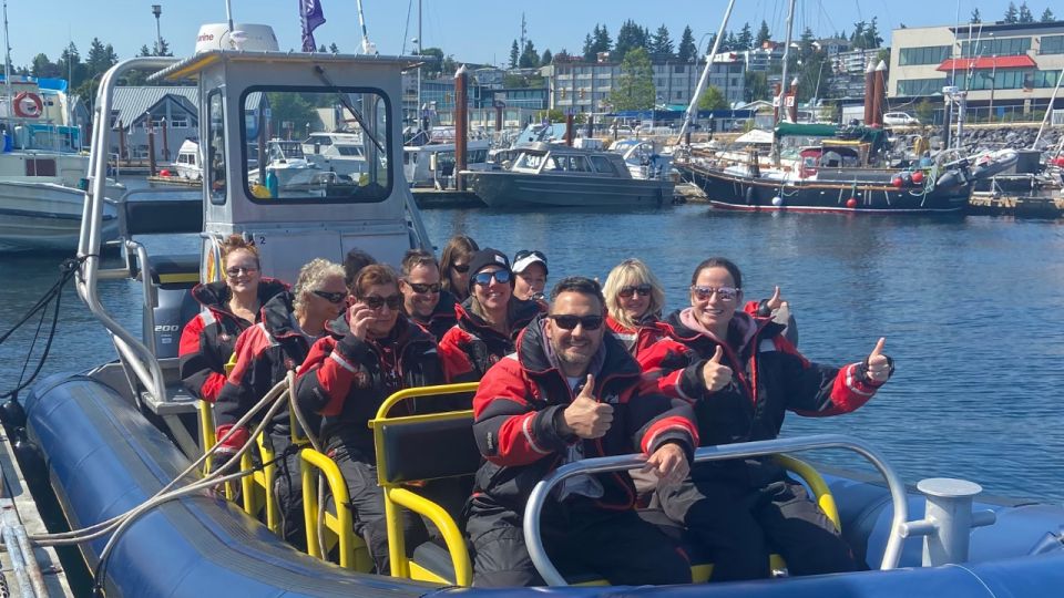 Campbell River: Whale Watching Zodiac Boat Tour With Lunch - Key Points
