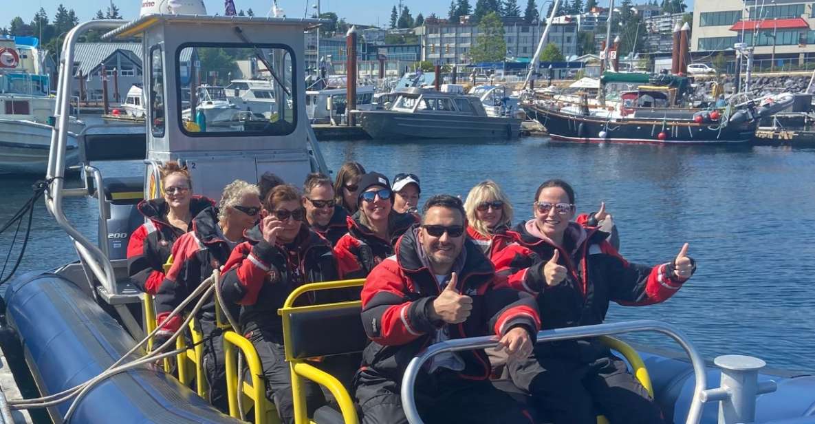 Campbell River: Whale Watching Zodiac Boat Tour With Lunch - What To Expect