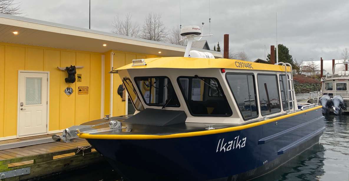 Campbell River: Wildlife Tour by Covered Boat - Boat Tour Inclusions